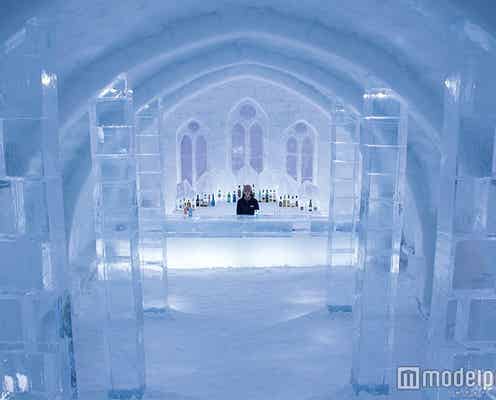 北海道の“アイスバー”が神秘的♡氷のグラスで女子会も