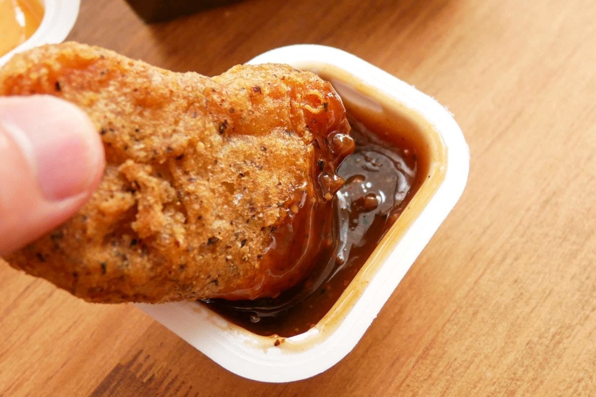 スパイシーチキンマックナゲット黒胡椒ガーリック