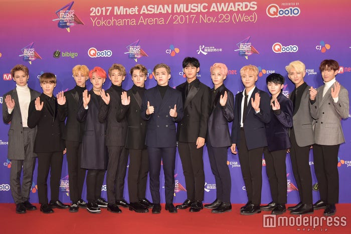 SEVENTEEN (C)モデルプレス
