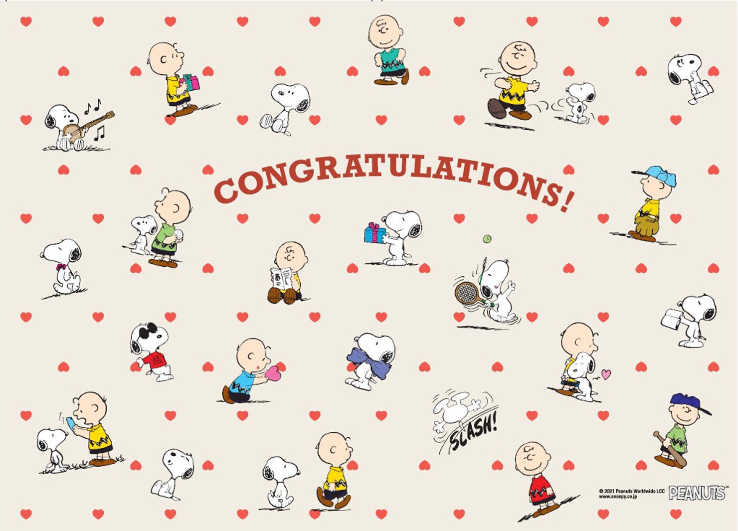 婚姻届け表（C）2021-Peanuts-Worldwide-LCC