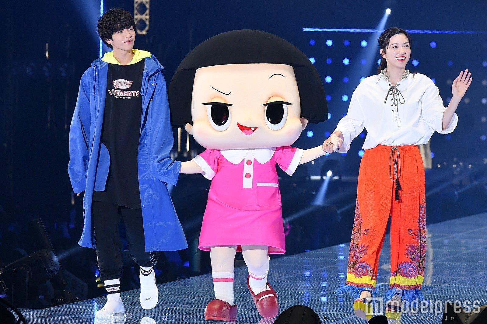 志尊淳 、チコちゃん、永野芽郁 （C）モデルプレス