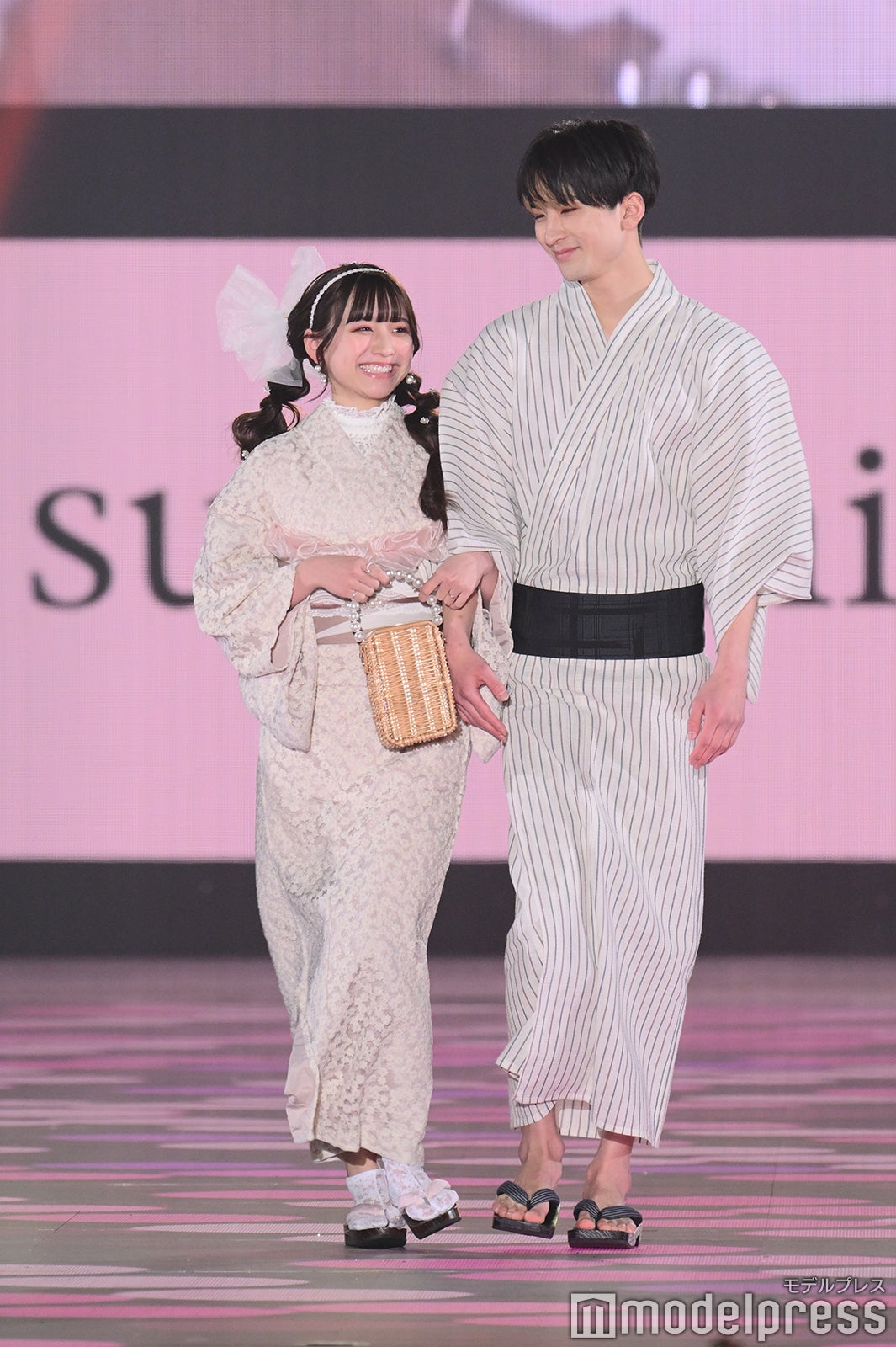 重川茉弥、前田俊「関コレ 2023 S／S」より（C）モデルプレス