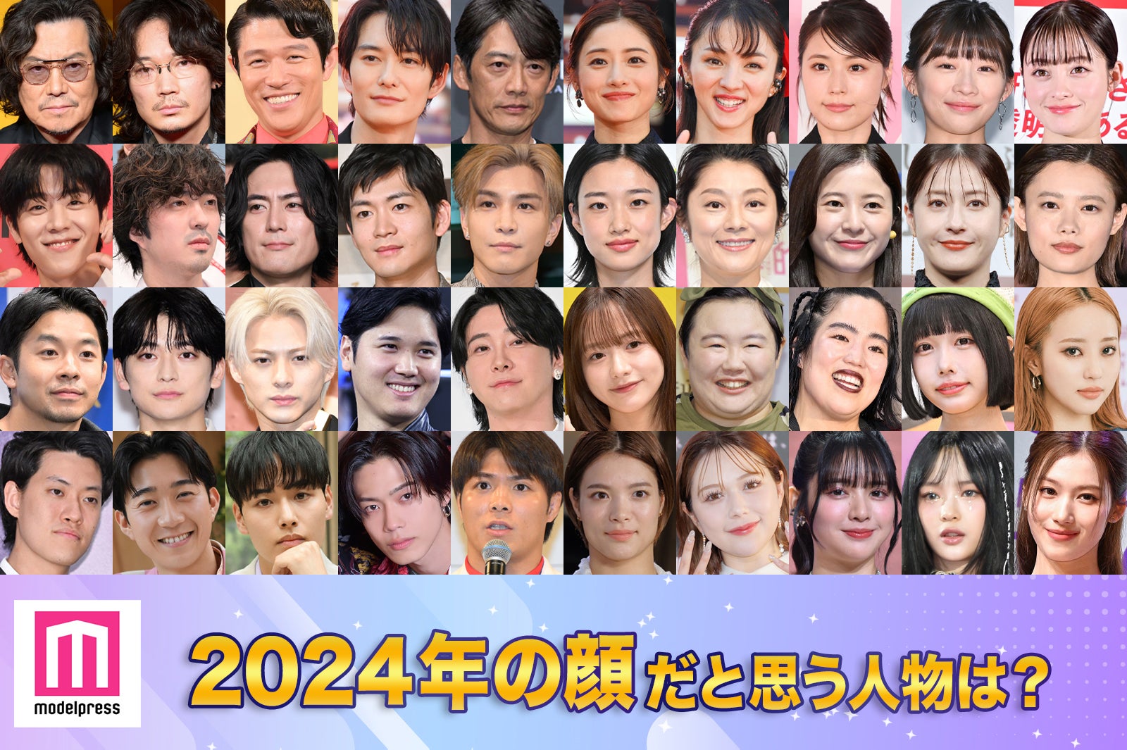 ＜終了＞【読者アンケート／今年の顔を決定】あなたが“2024年の顔”だと思う人物は？