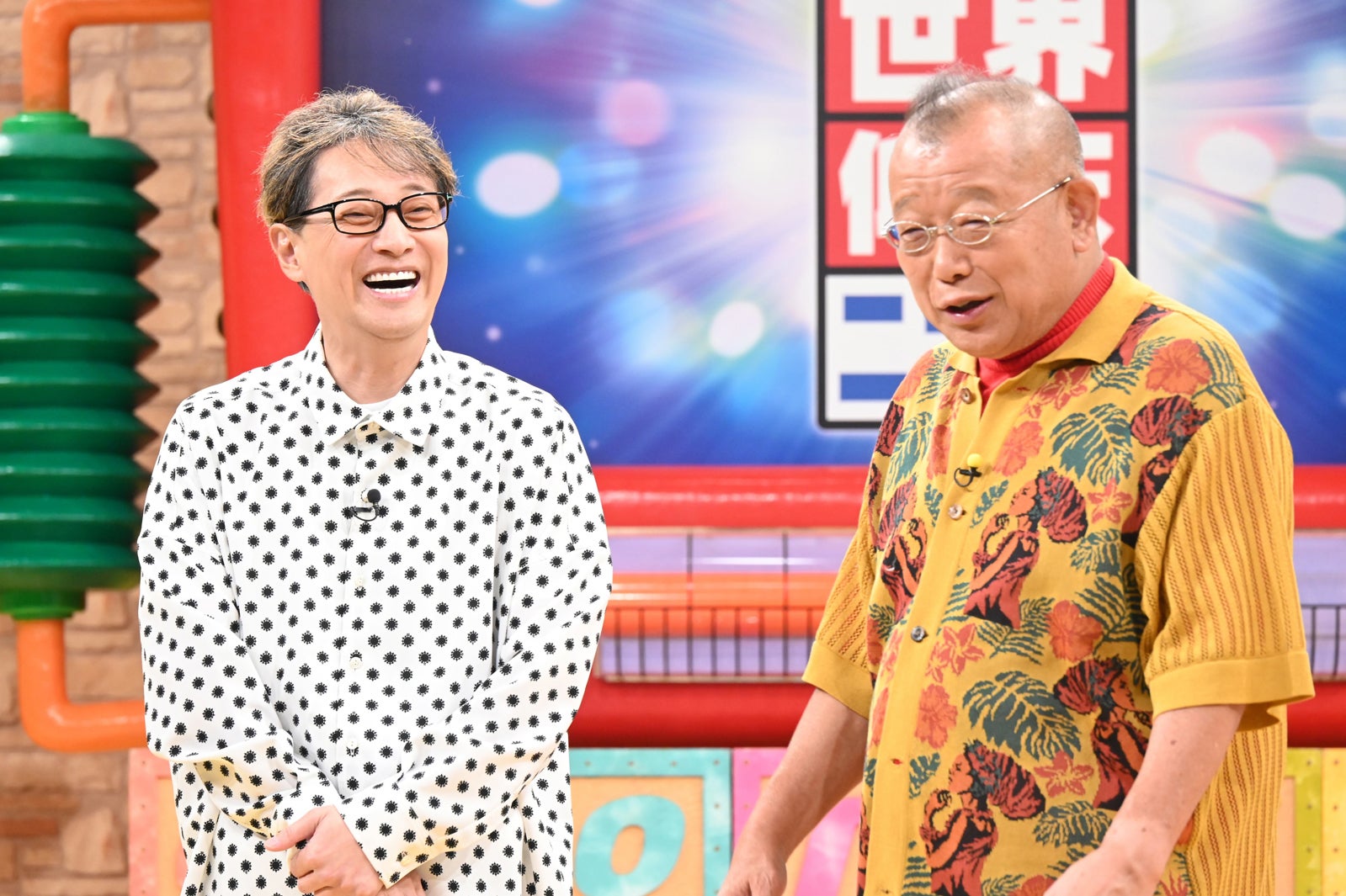 （左から）中居正広、笑福亭鶴瓶（C）日本テレビ