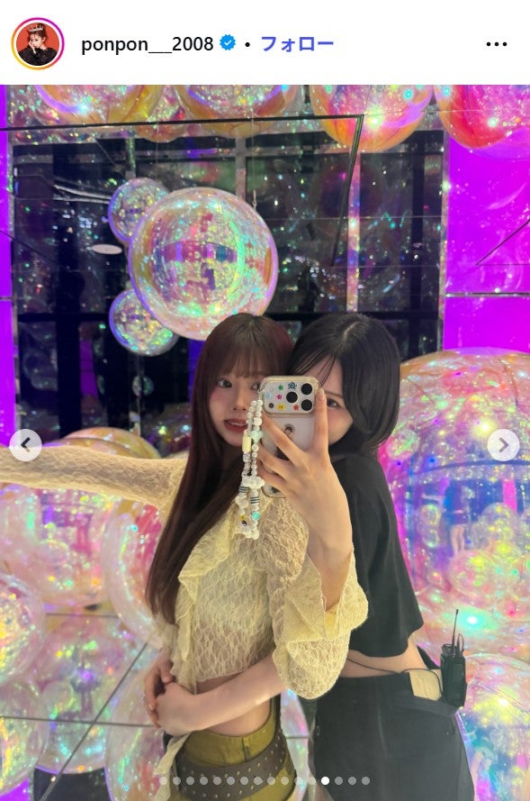 瀬川陽菜乃Instagramより