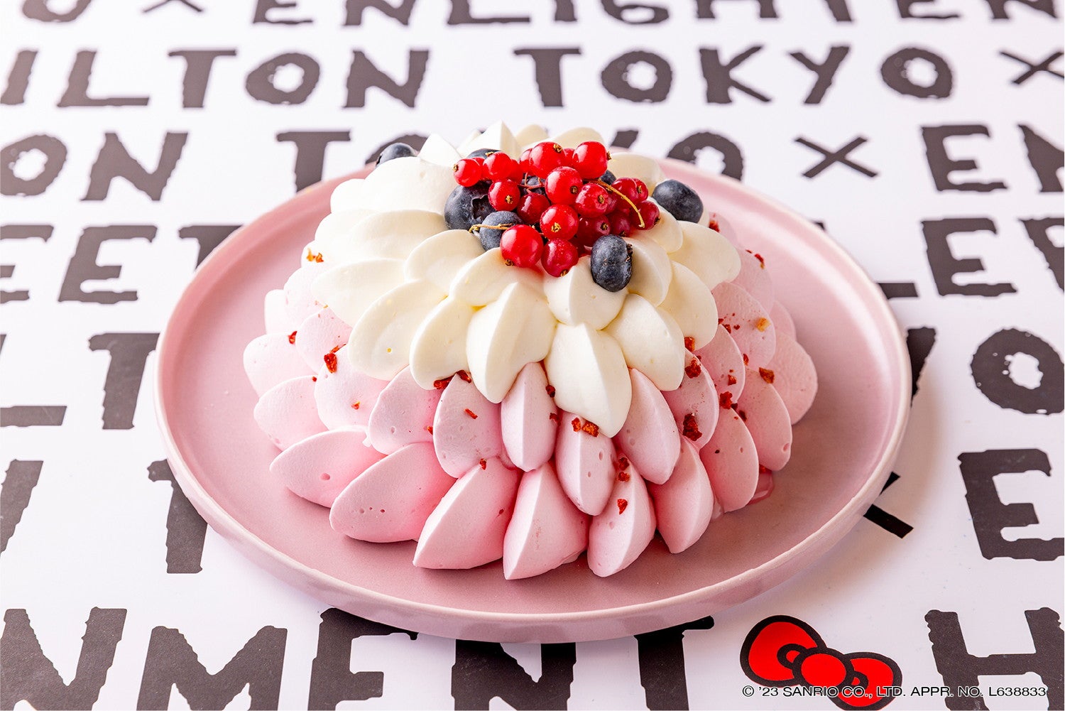 ハローキティ in スイーツ・ギャラリー／画像提供：ヒルトン東京