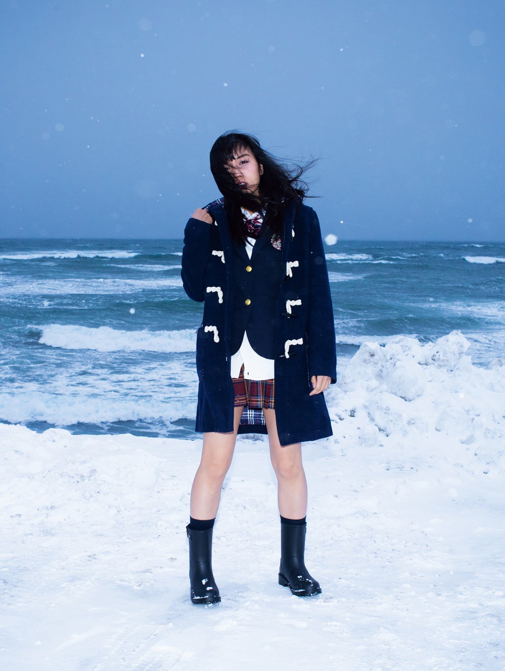 『黒木ひかり1st写真集 現在地→卒業』書中カット （画像提供：徳間書店）