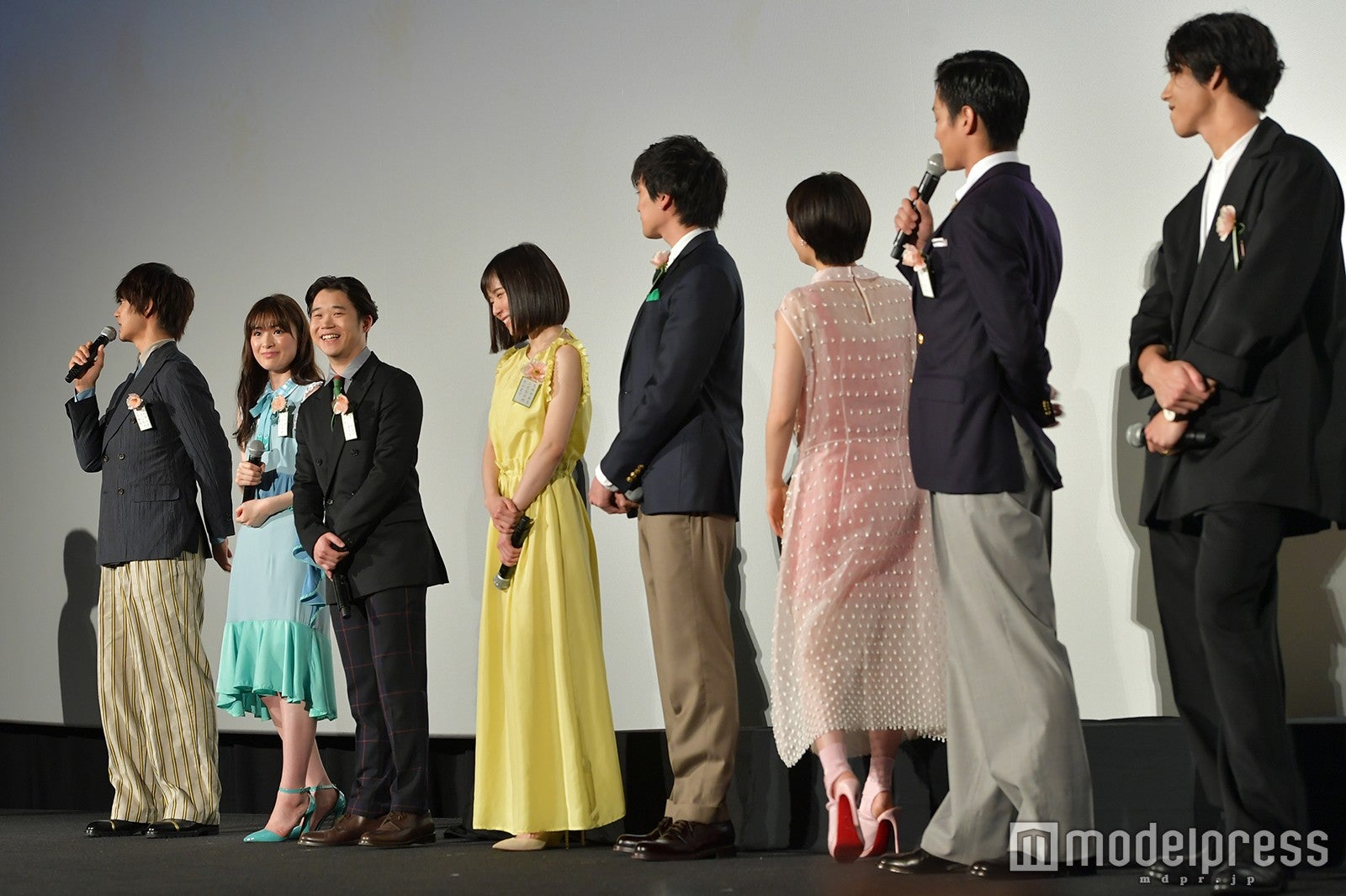 舞台挨拶の模様 （C）モデルプレス