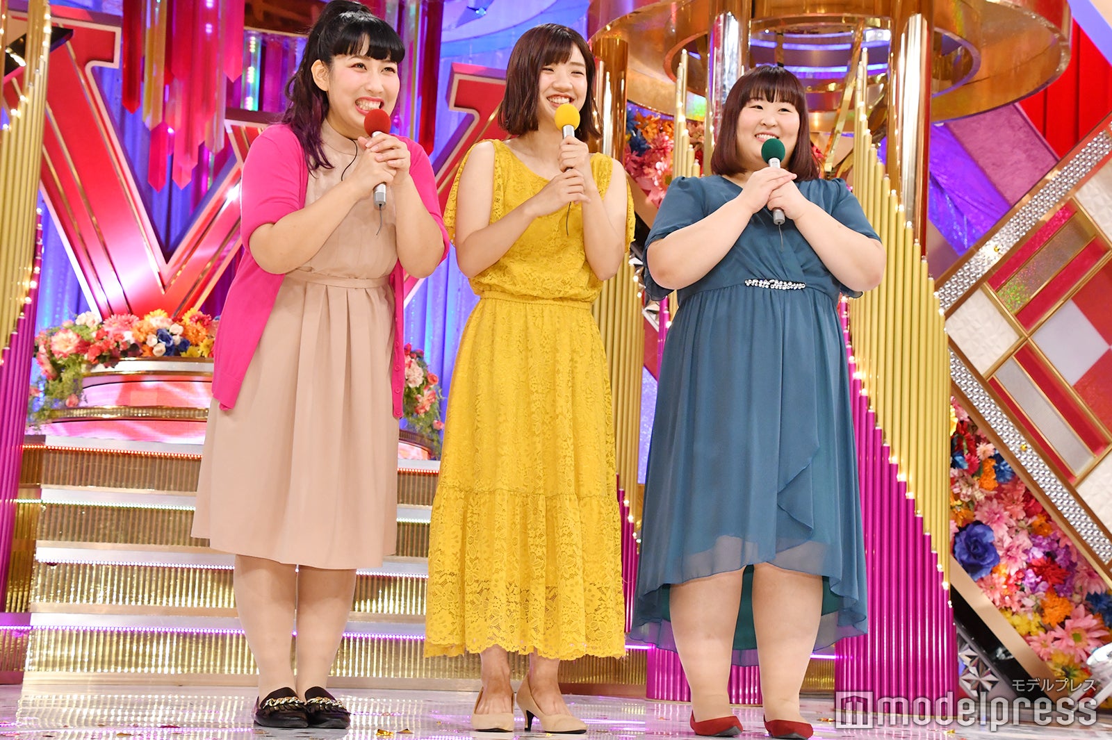 ゆめっち、福田麻貴、かなで（C）モデルプレス