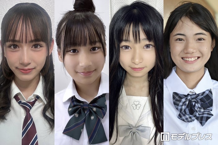 【中間速報】「JCミスコン2024」西日本ブロックA、暫定上位4人を発表＜日本一かわいい女子中学生＞