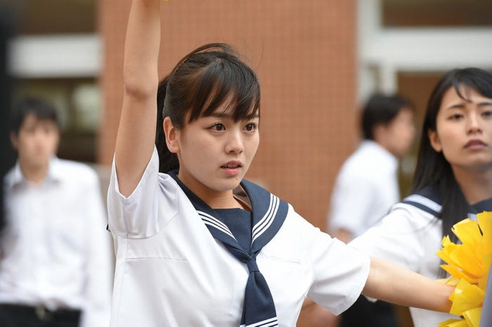 伊原六花/「チア☆ダン」第1話より(C)TBS