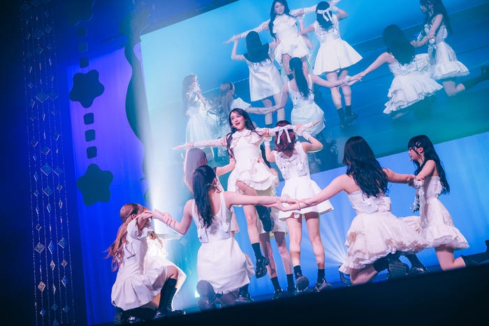 ME:I 3RD SINGLE『MUSE』リリース記念SHOWCASE(C)LAPONE GIRLS