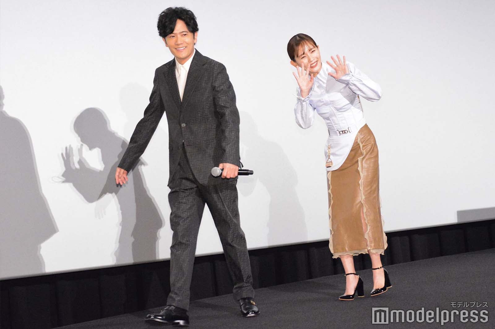 稲垣吾郎、中村ゆり（C）モデルプレス