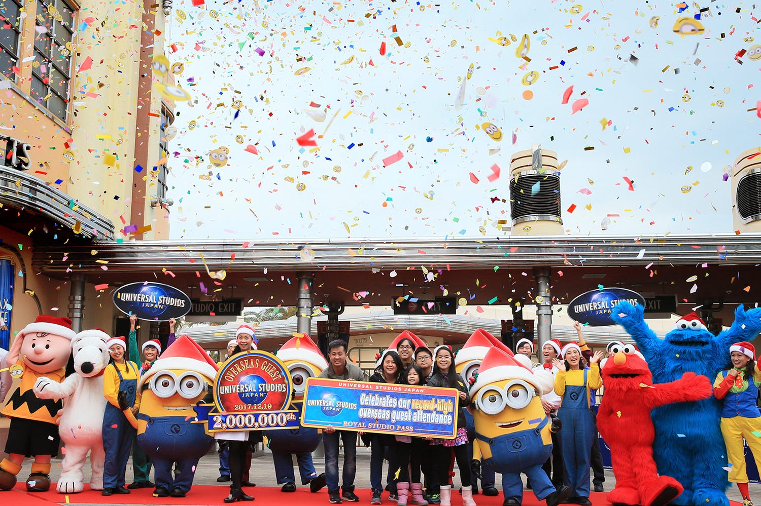 USJ、訪日外国人の年間入場者数200万人突破