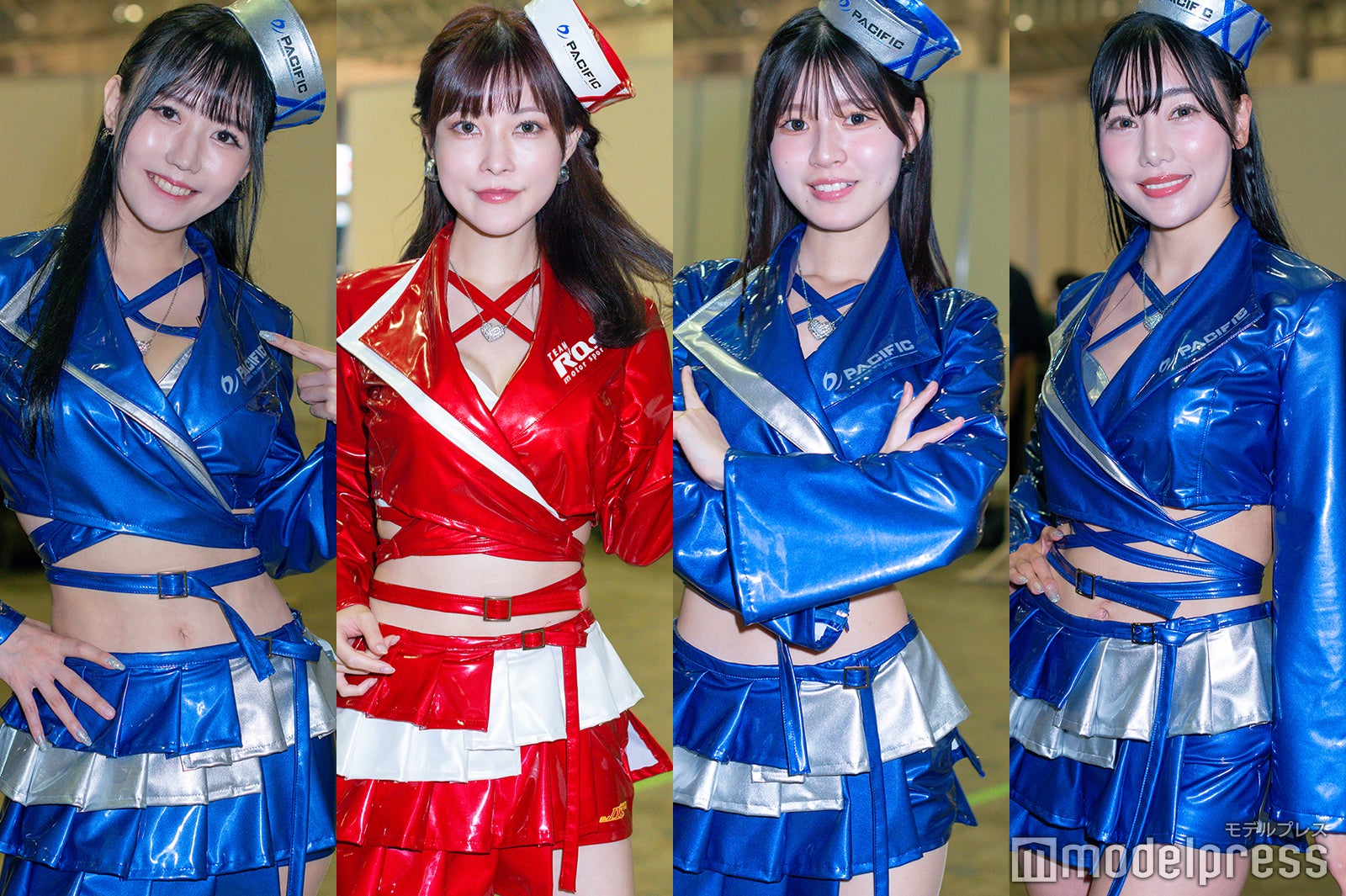 水城かおり、藤白ちらり、藤白玲華、叶園ちさ（C）モデルプレス