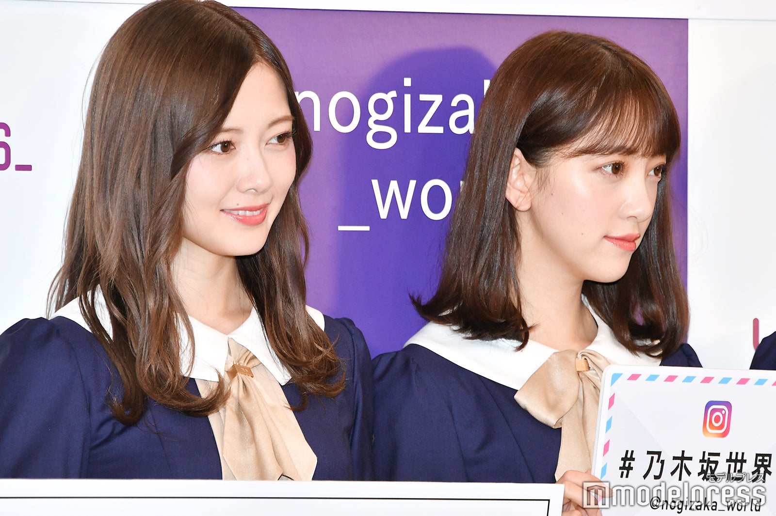 白石麻衣、堀未央奈 （C）モデルプレス