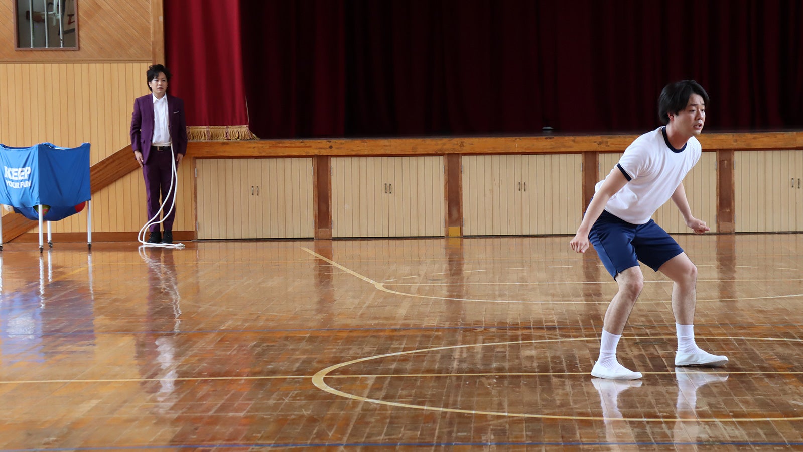 松陰寺太勇、シュウペイ／ぺこぱ（C）日本テレビ