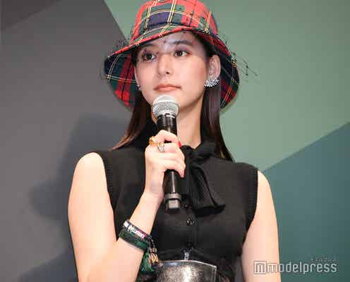 新木優子、刺激を受けたパリの思い出語る 美貌際立つ「DIOR」コーデで登壇