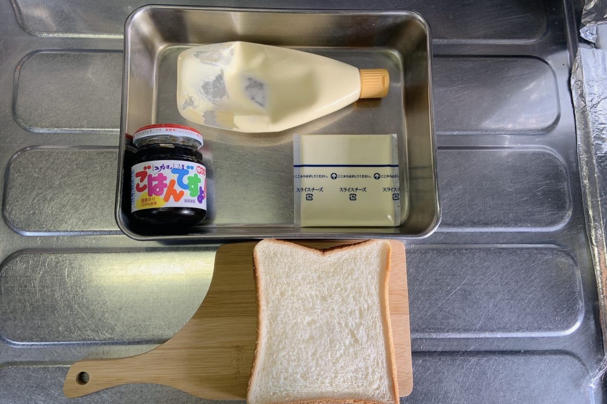 海苔佃煮チーズトースト