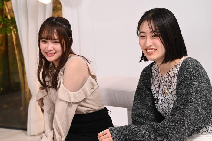 白倉真珠、新山もあ(提供写真)