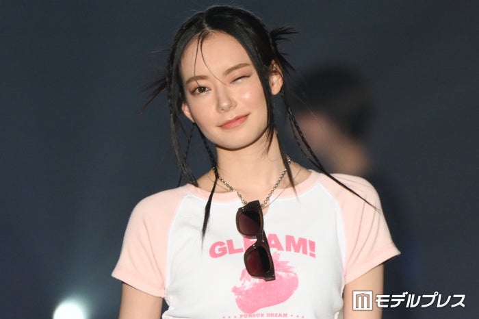 なこなこカップル・なごみ、個性派ヘアで存在感放つ【TGC熊本2024】