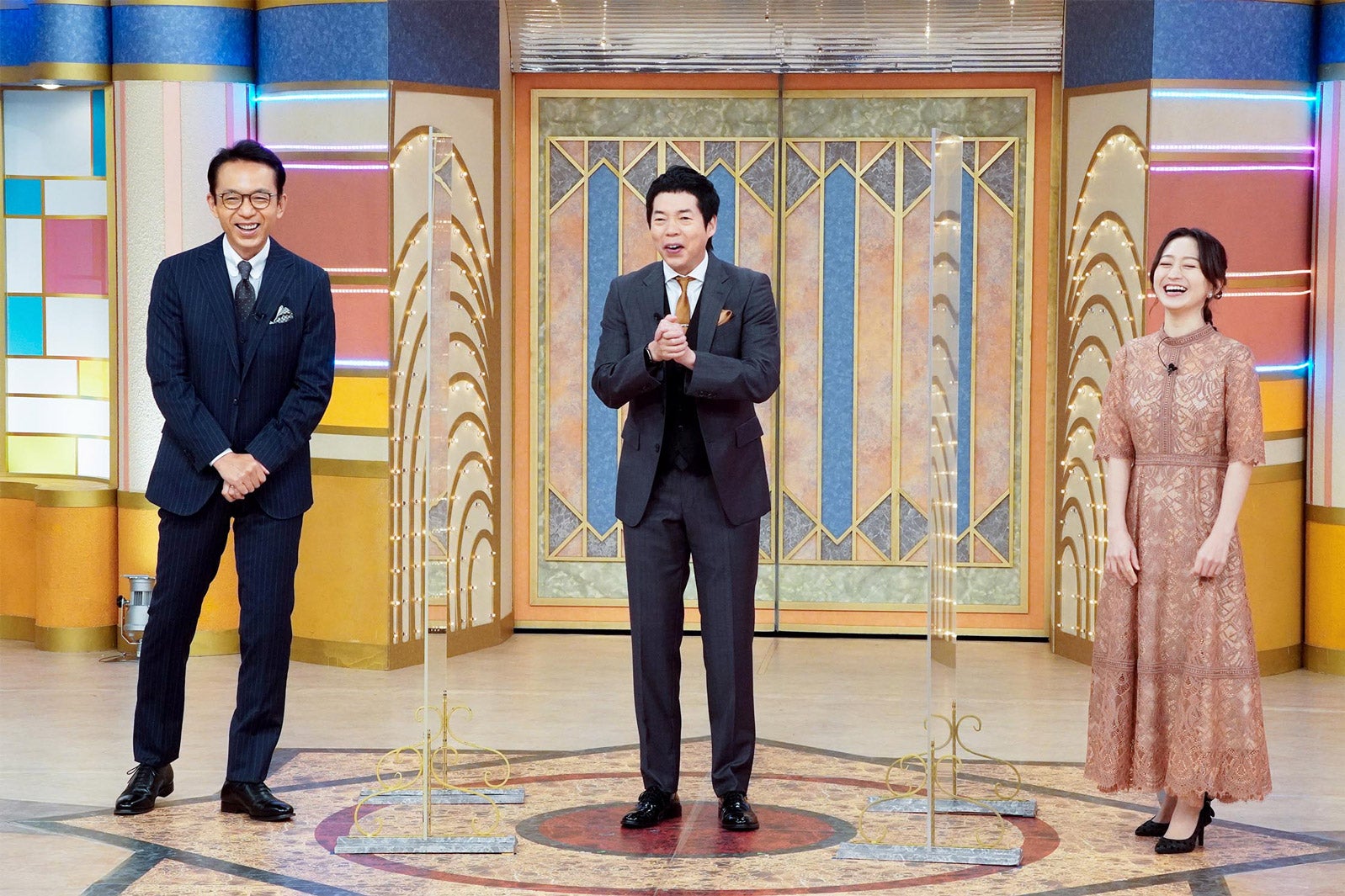 （左から）福澤朗 、今田耕司、片渕茜（C）テレビ東京