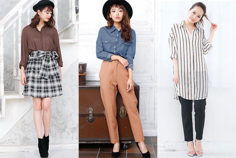 女度を上げる！この秋注目の「シャツ」のポイントとは？