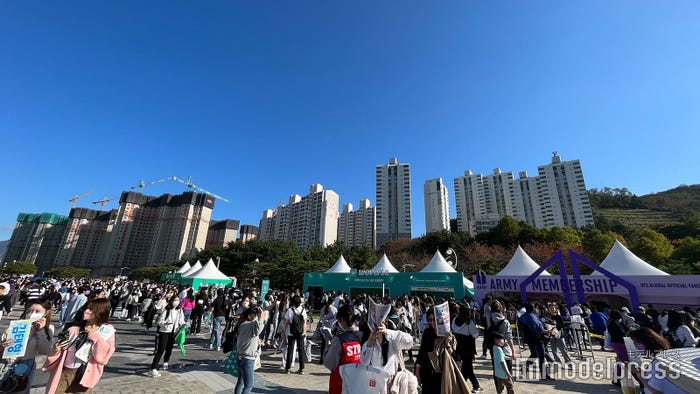 「BTS<Yet To Come> in BUSAN」会場の様子(C)モデルプレス