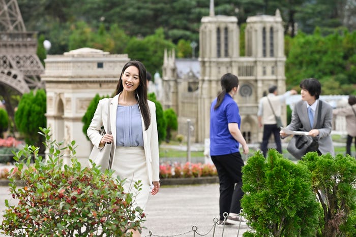 菜々緒「無能の鷹」第6話(C)テレビ朝日