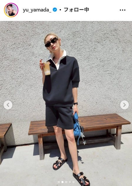 山田優Instagramより