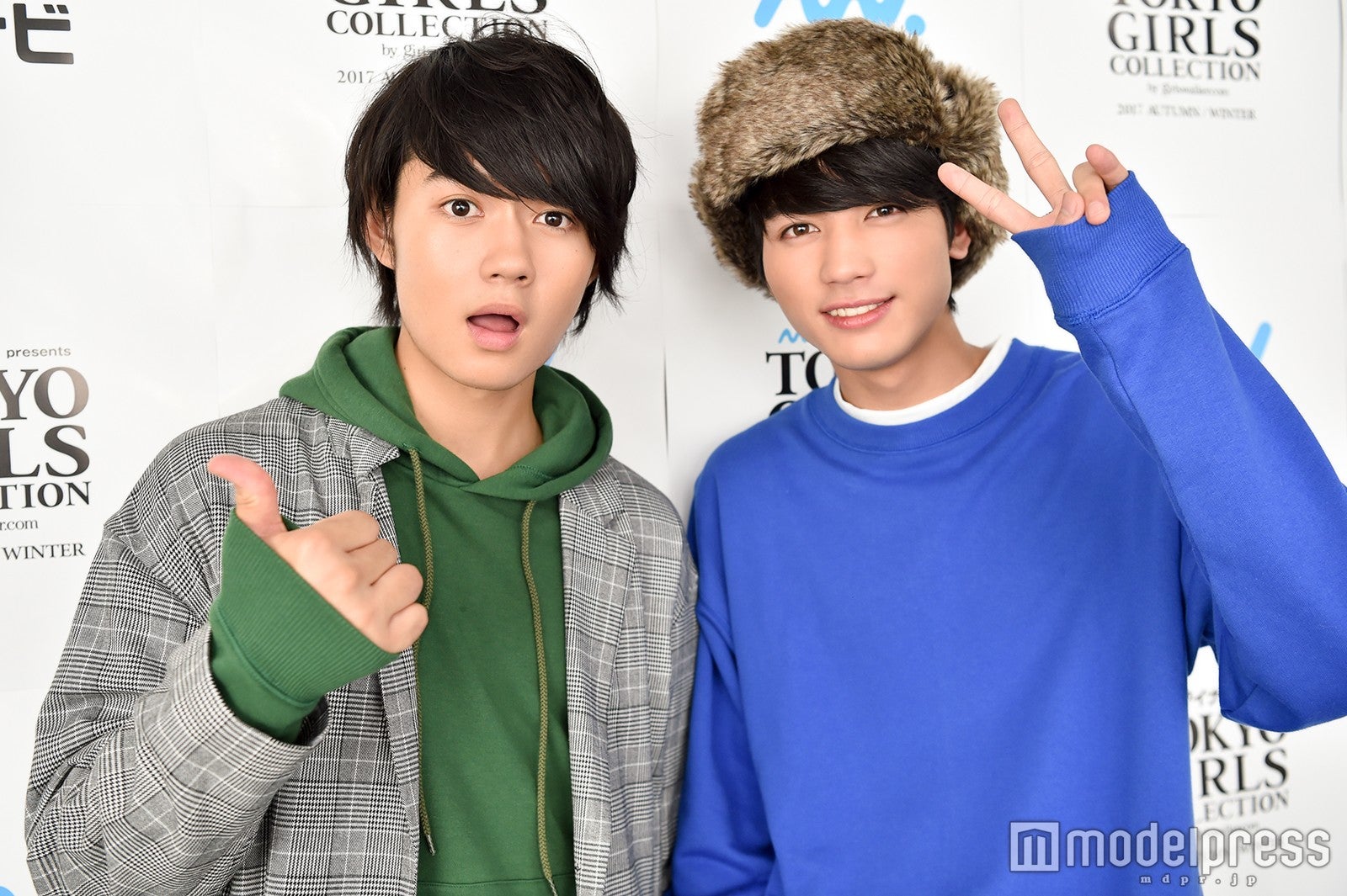 （左から）佐野勇斗、板垣瑞生 （C）モデルプレス