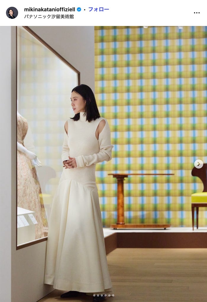 中谷美紀Instagramより