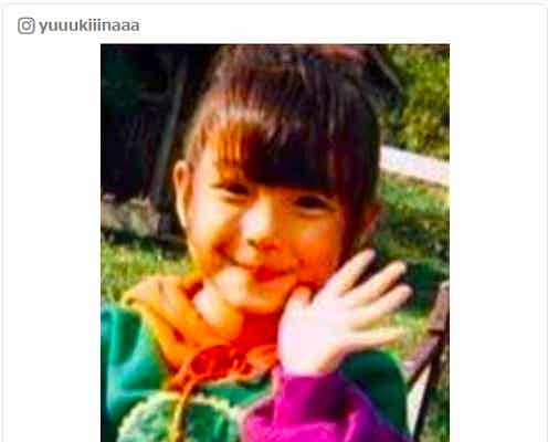 木下優樹菜、幼少期写真公開 長女が「かなり寄ってきた」