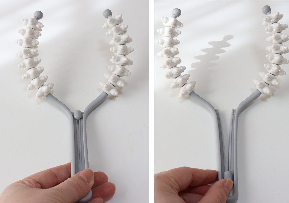 ダイソー　レッグシェイプローラー　調整