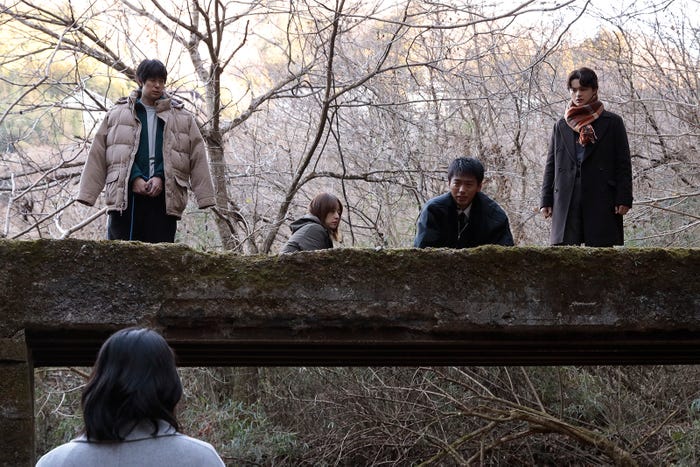 渡辺大知、井上真央、竹内涼真、瀬戸康史「再会~Silent Truth~」第7話(C)テレビ朝日