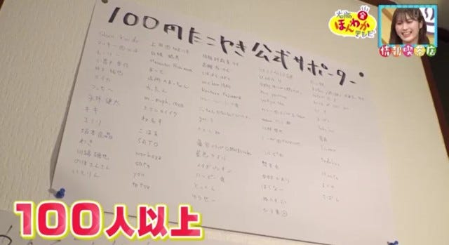 お店公式サポーター