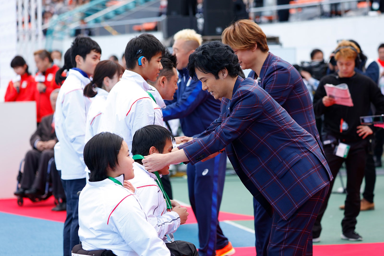 表彰式／提供：日本財団パラリンピックサポートセンター