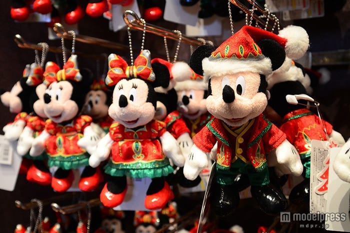 ミッキー、ミニーぬいぐるみバッジ(TDL)各¥1600