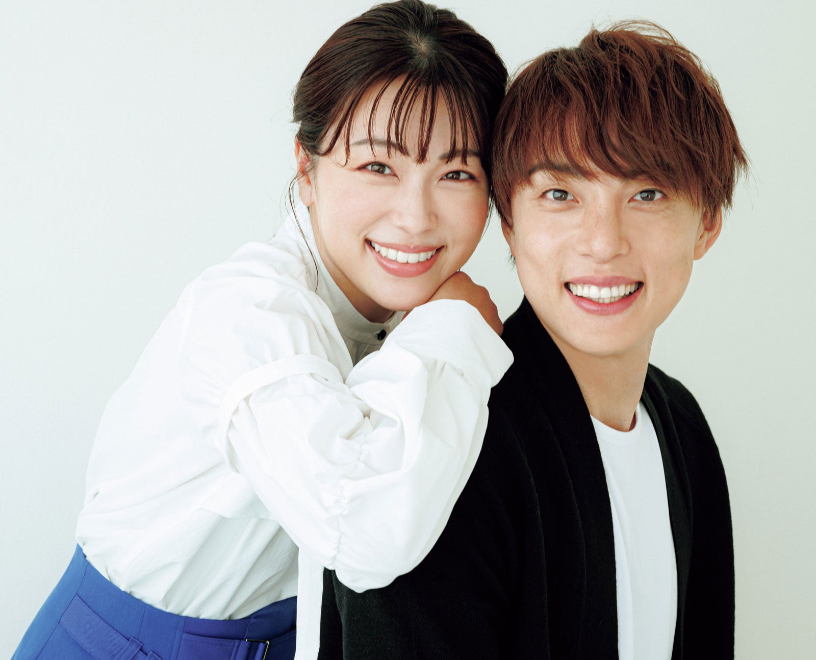 本田朋子、五十嵐圭（画像提供：小学館）