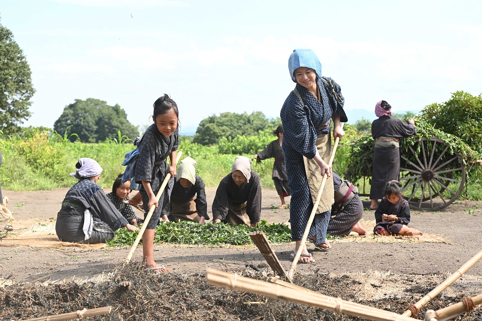 大河ドラマ『青天を衝け』第2話より（C）NHK