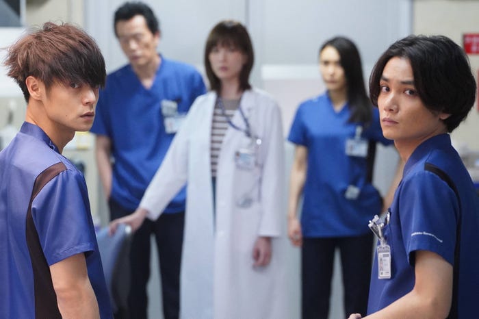 窪田正孝、矢野聖人/「ラジエーションハウス~放射線科の診断レポート~」第6話より(C)フジテレビ