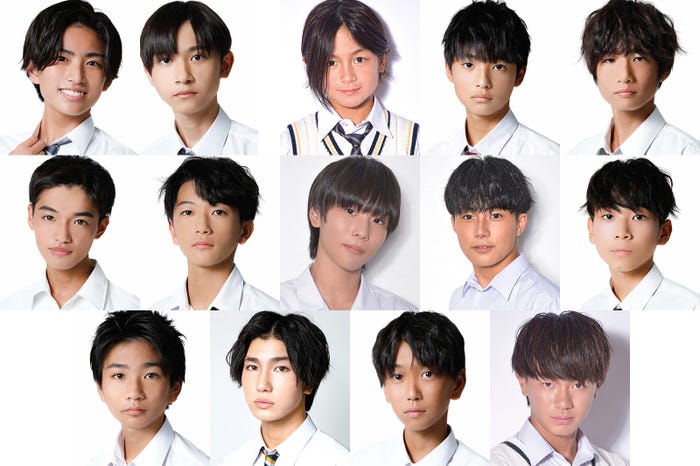 「男子中学生ミスターコン2023」ファイナリスト(提供写真)