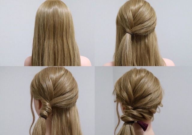 巻きつけるだけで即オシャレ ゴム3本でできる 暑い日におすすめのローポニーヘアアレンジ モデルプレス 巻きつけるだけで即オシャレ ゴム3本でできる 暑い日におすすめのローポニーヘアアレンジ モデルプレス