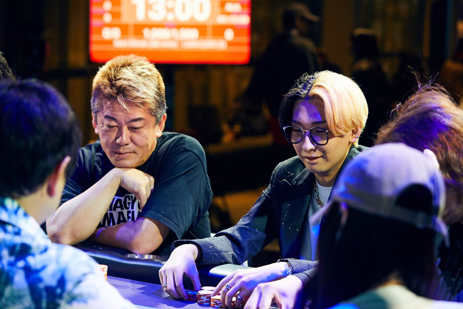 堀江貴文、ヒカル「WPT TOKYO 2023」より（提供写真）