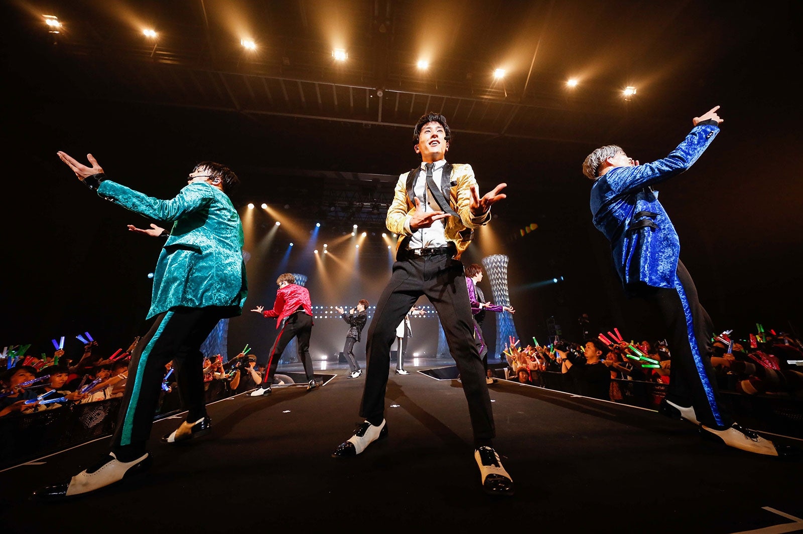 超特急／（C）「TOKUFUKU LIVE Connect」　photo：上山陽介