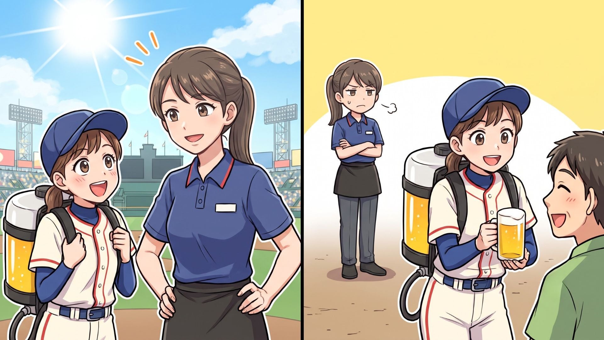 【まさかの事態】憧れの「売り子バイト」で大活躍。すると、やさしかった先輩の態度が激変して...！？