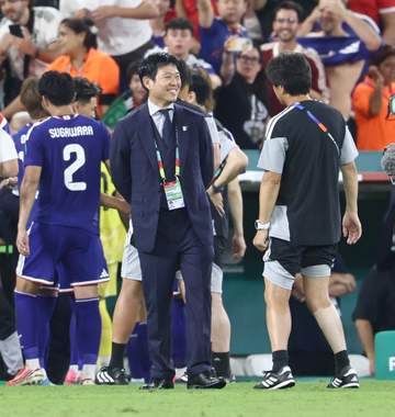 森保監督「メキシコの方々にも感謝」 場内は「ハポン！」の大合唱＆日本のパス回しには「オーイ！」 まるでホーム「選手たちを勇気づけてくれた」