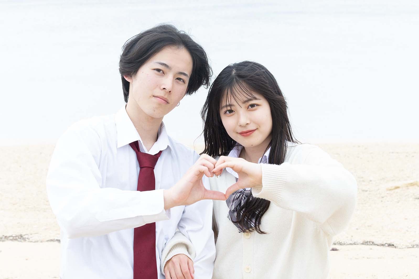 國本陽斗、内山優花「今日、好きになりました。-初虹編-」（C）AbemaTV, Inc.