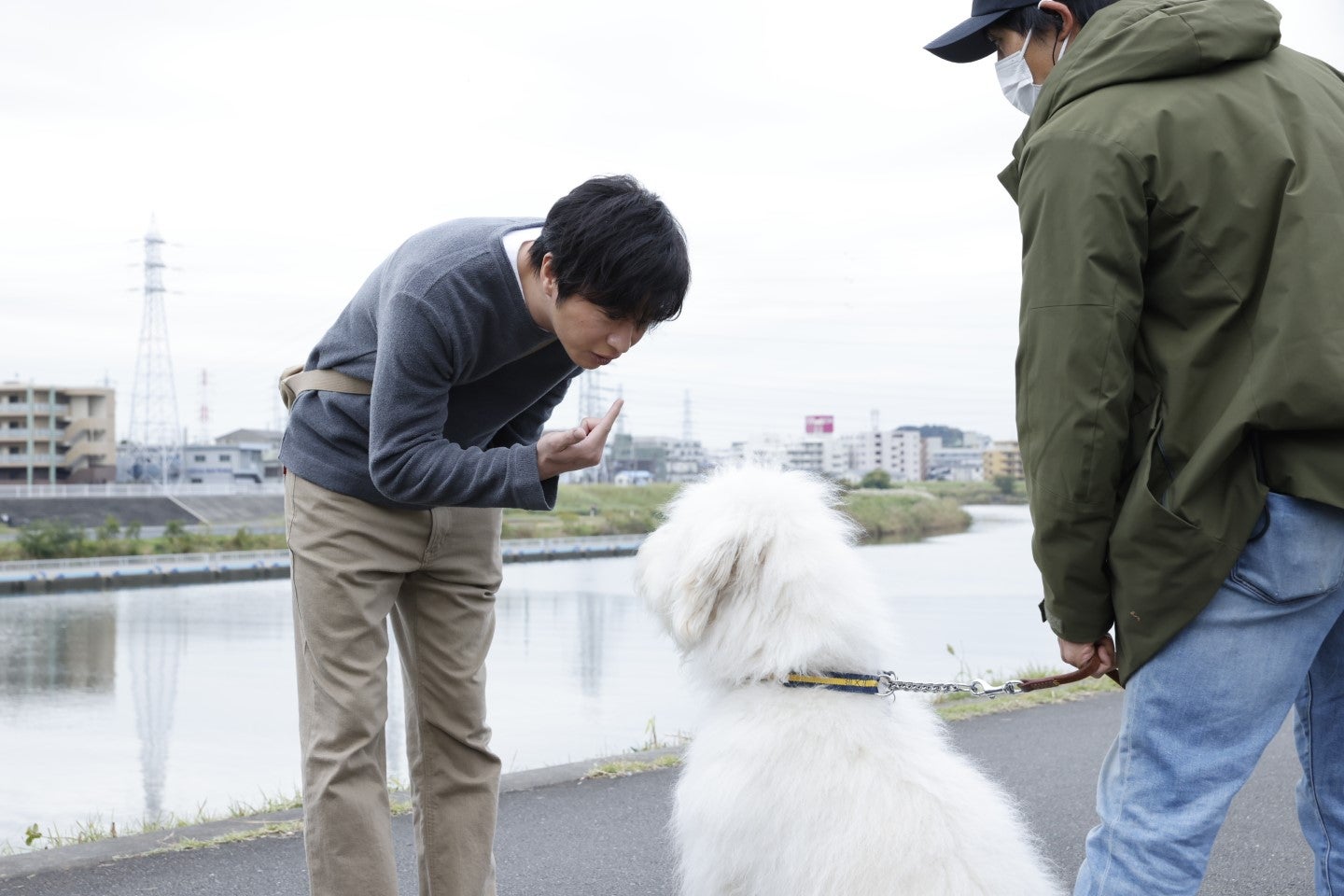 田中圭、ベック（C）2022「ハウ」製作委員会