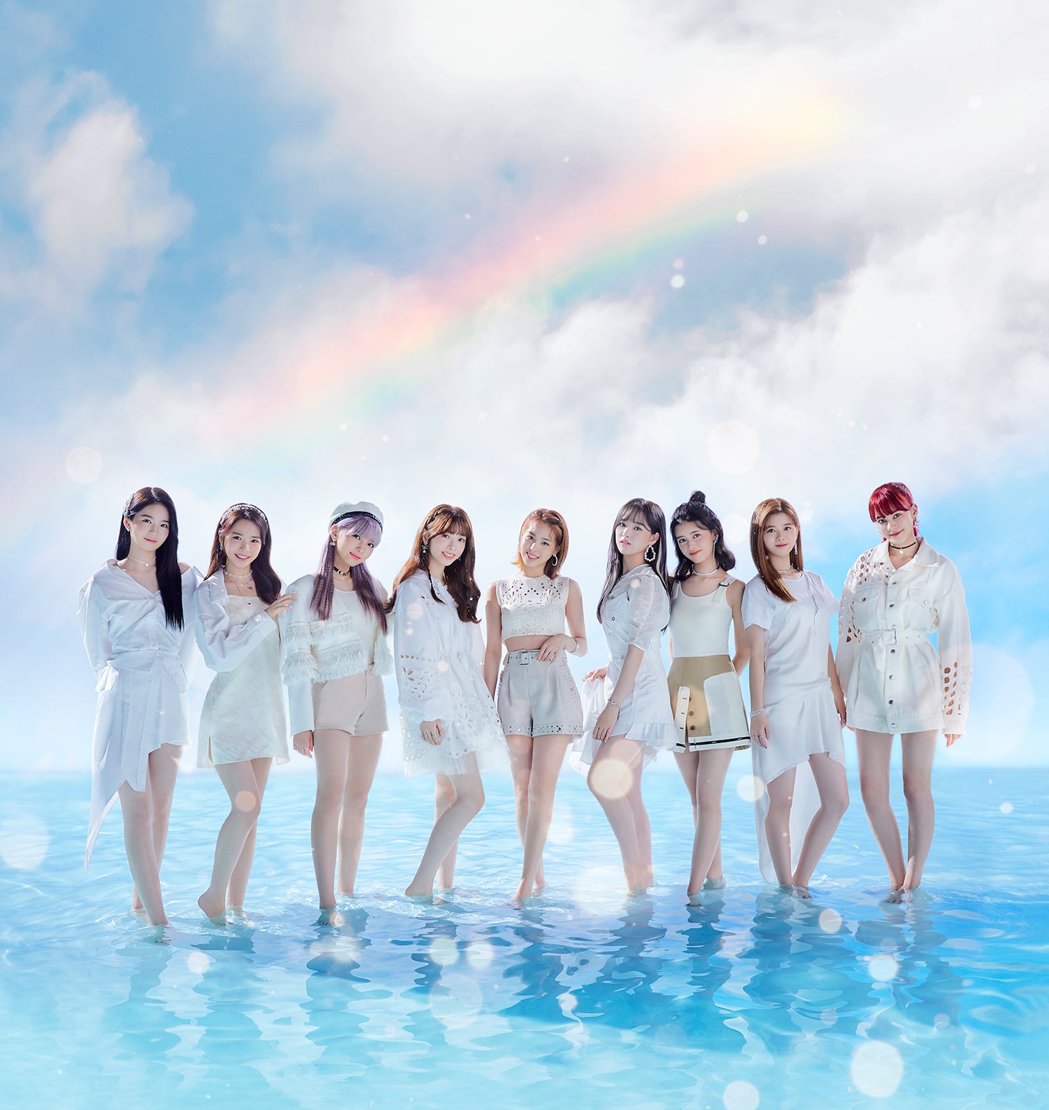 NiziU／Debut Single「Step and a step」メインビジュアル （提供写真）